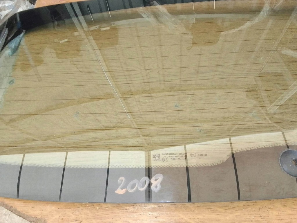 фото №1, Peugeot 2008 i стекло крышки задняя 15r