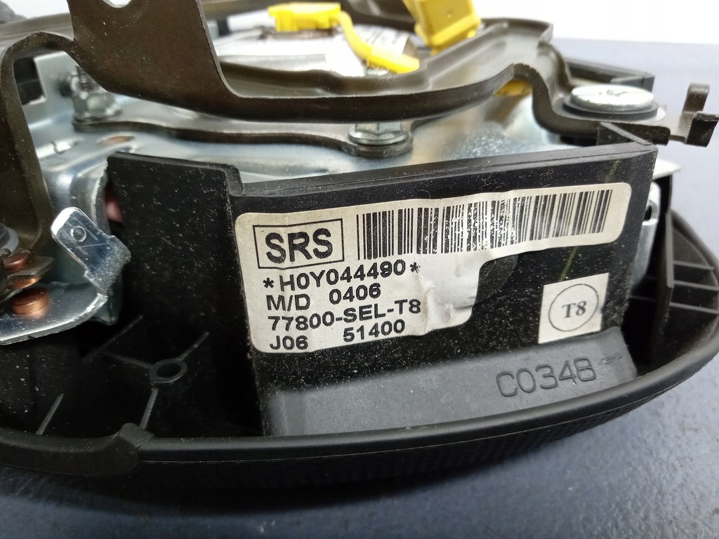 фото №11, Honda city iv 05- подушки безопасности ремни датчик комплект eu