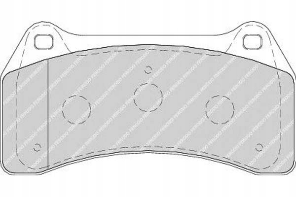 фото №1, Ferodo fdb1712 набор тормозных колодок тормозных, тормоза дисковые