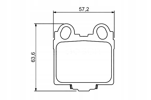 Bosch 986 494 231 набор тормозных колодок тормозных, тормоза дисковые Цена