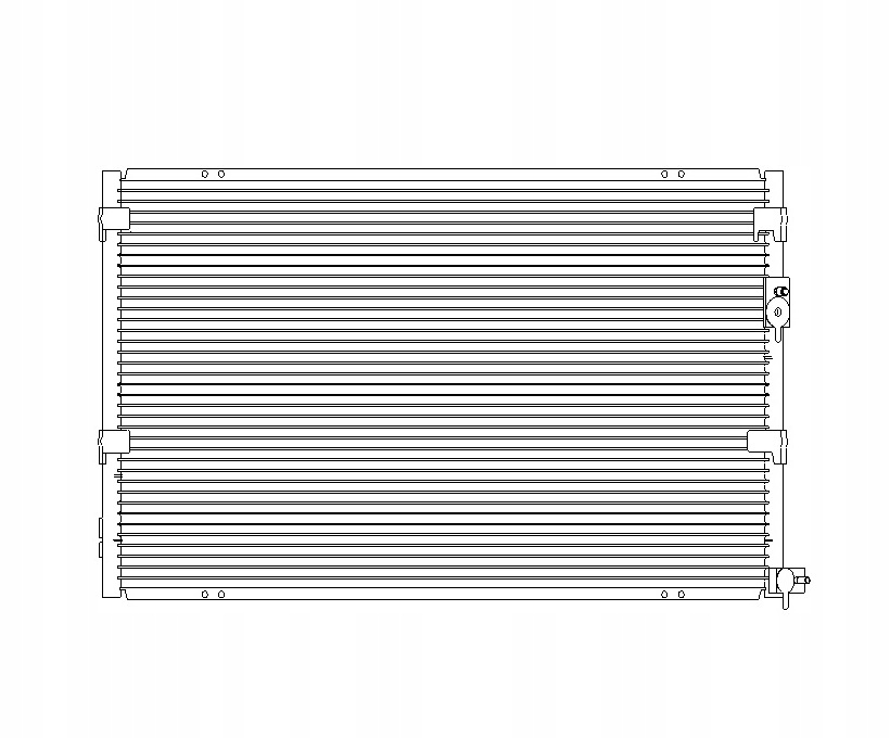 фото №1, Ford mustang 15 - 17 конденсатор радиатор кондиционера