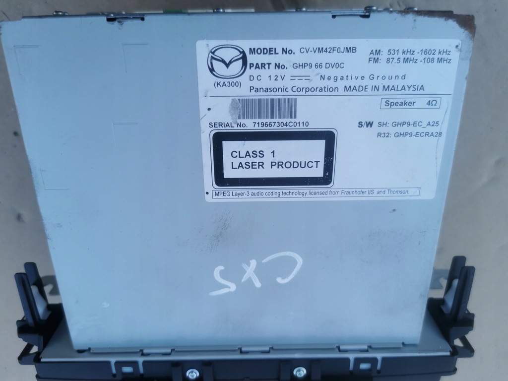 фото №6, Mazda cx5 дисплей навигация ghp966dv0c