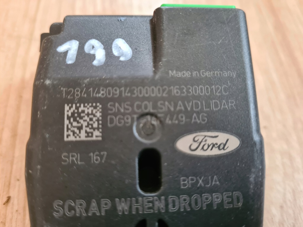 фото №3, Ford mondeo mk5 датчик переключения поперечина движения радар dg9t-14f449ag