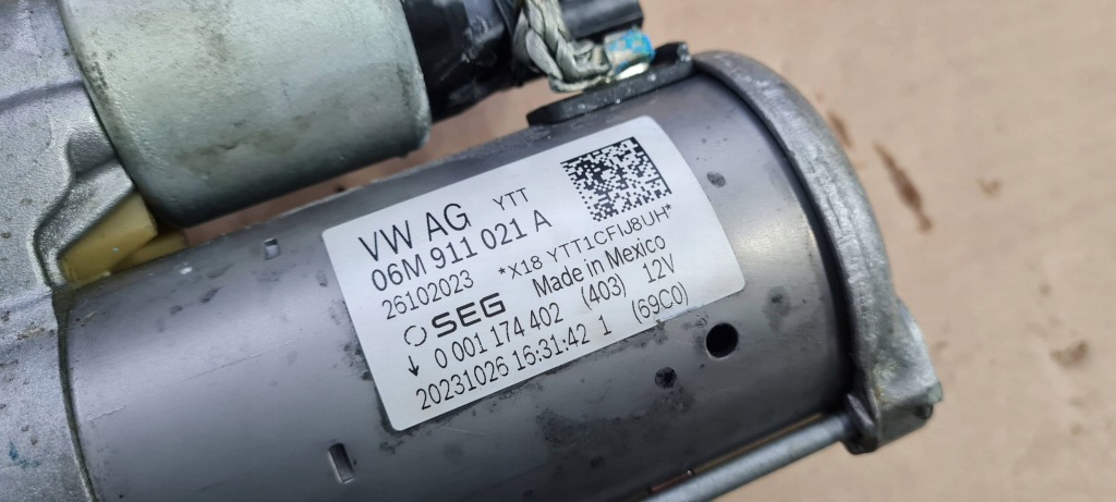 Sq5 80a q5 рестайлінг  стартер 3.0 tfsi 24r 06m911021a Зі Шроту