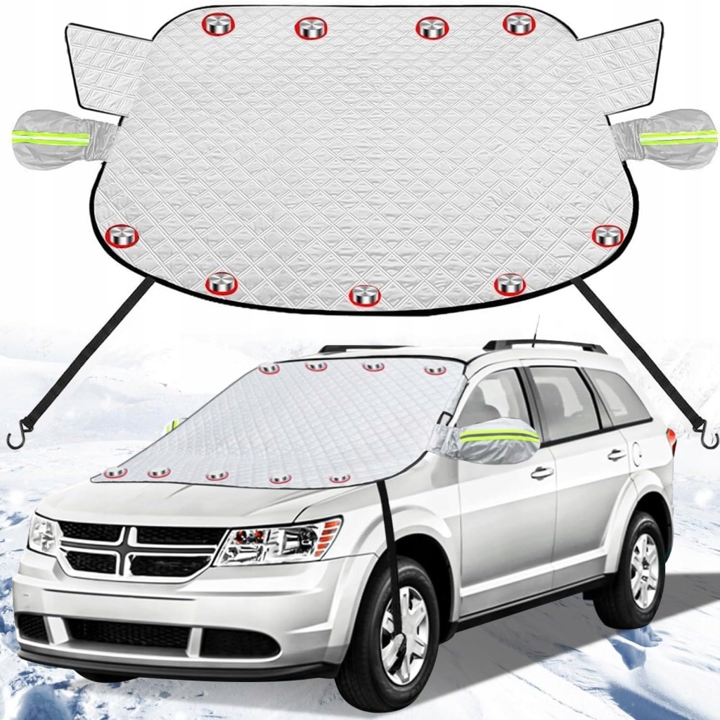 Универсальная мат на стекло передняя antyszronowa przeciwśniegowa + магниты Оригинал