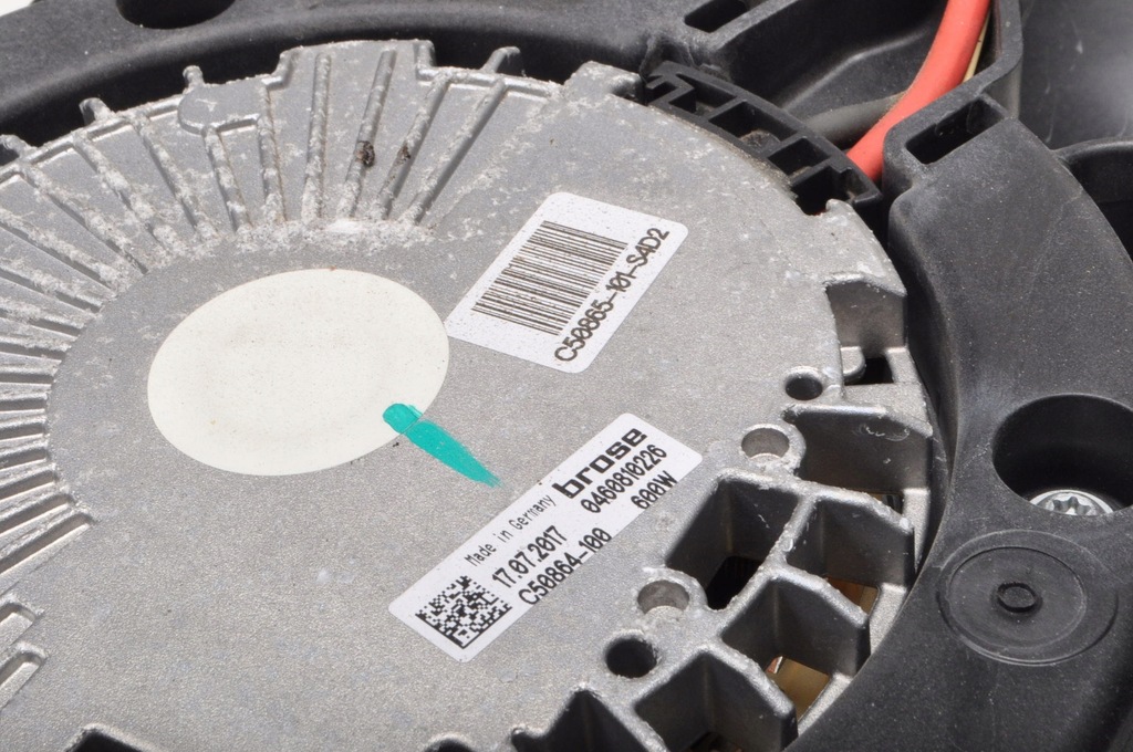 фото №7, Volvo s60 v60 xc60 s90 xc90 2.0 d4 вентилятор радіатора 31657360