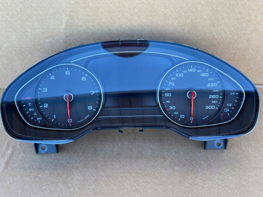 фото №1, Audi a8 d4 4h приладова панель лічильник acc оригінал