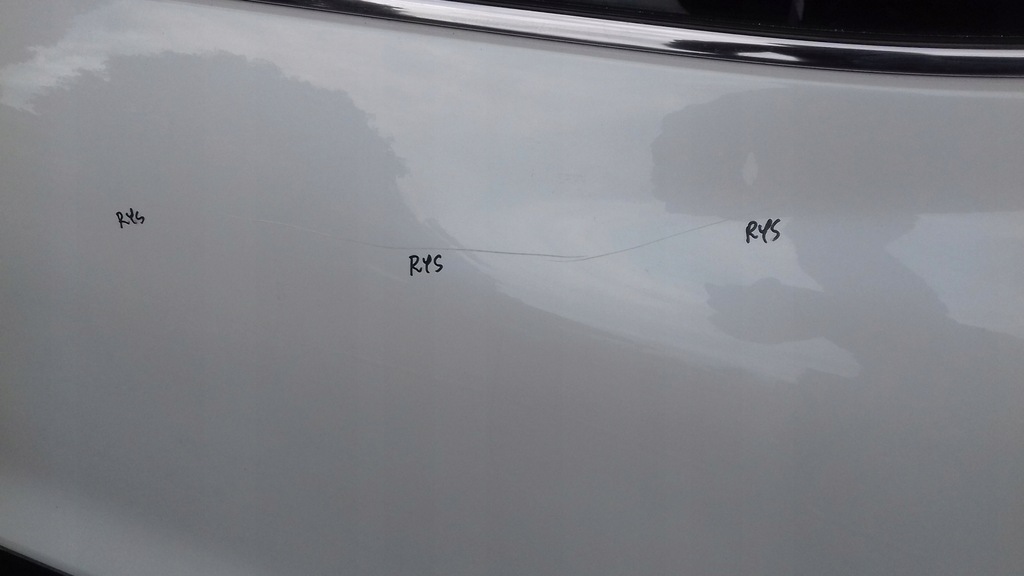 фото №3, Дверь левый задняя renault clio iv lift лак qnc