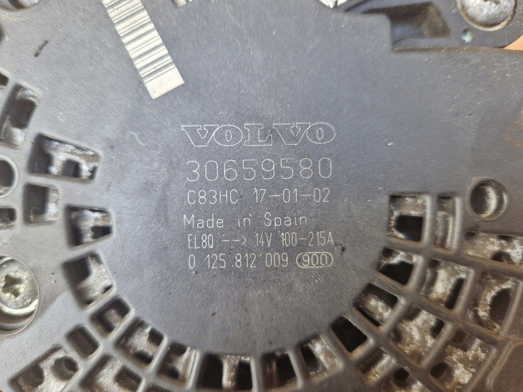 фото №3, Генератор volvo v60 2.0d 30659580