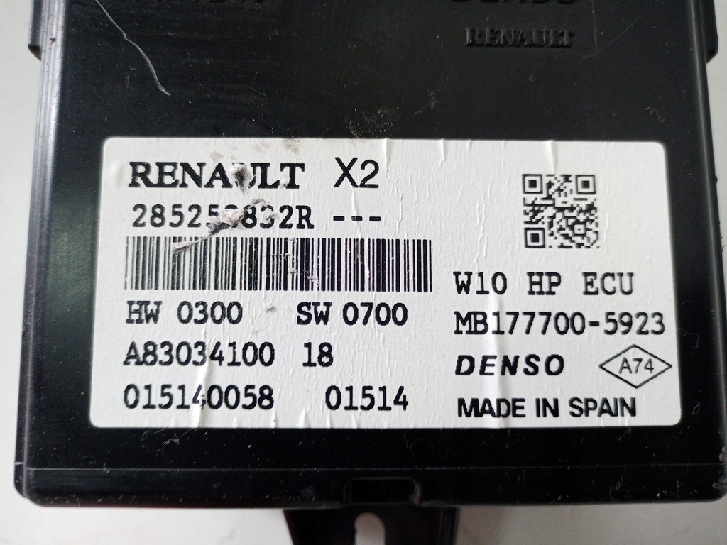 фото №3, Модуль отопителя 285252832r renault zoe
