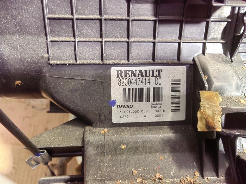фото №5, Отопитель 8200447414 renault kangoo iii