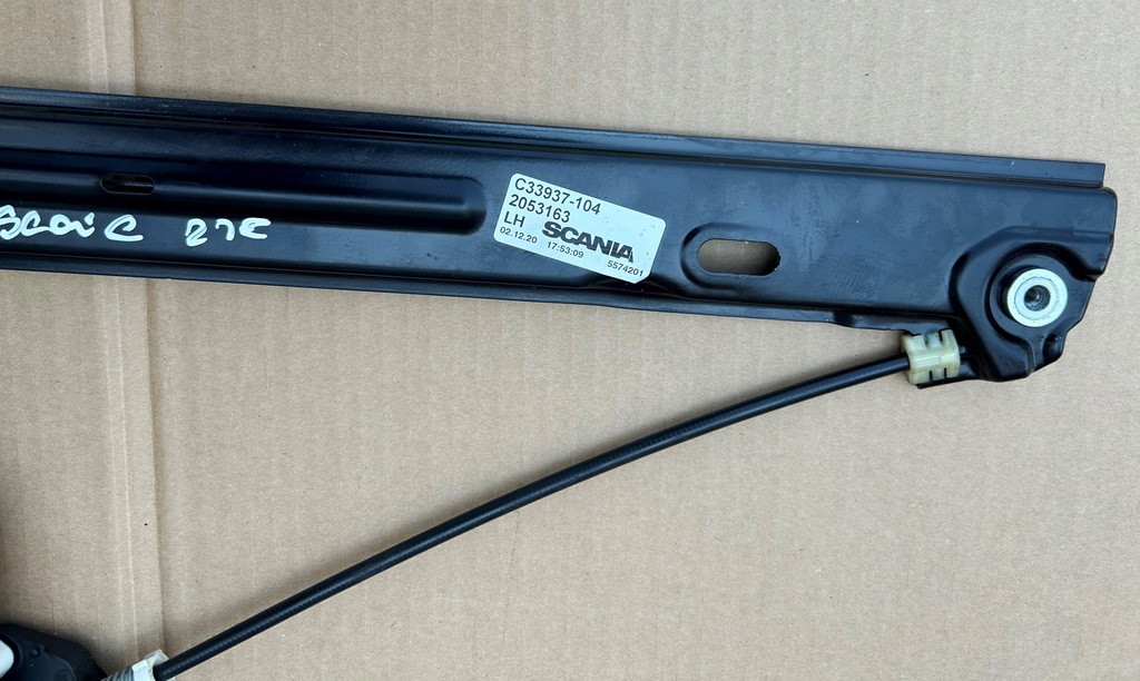 фото №4, Механізм підйомник скло лівий scania r 450 top