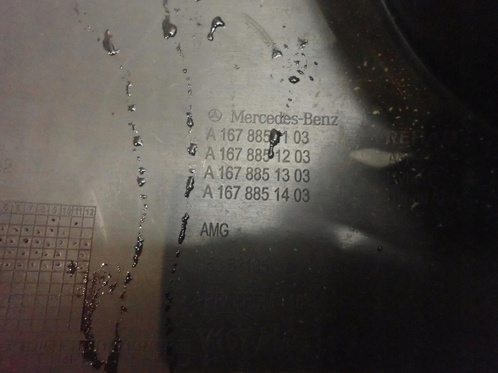 Бампер задні задній mercedes gle w167 amg 2019- a1678851103 Недорого