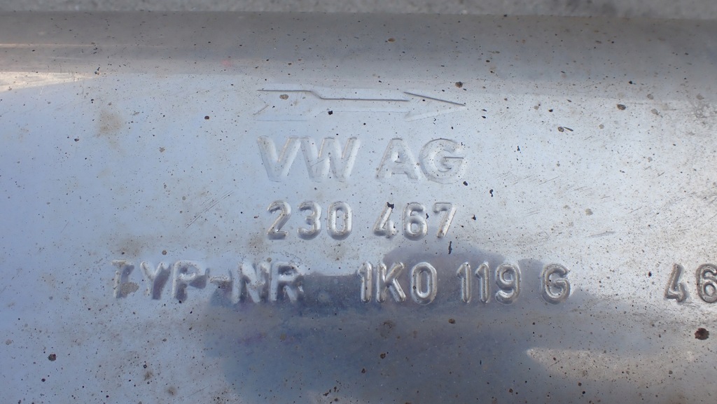 фото №10, Vw jetta труба выхлоп гаситель 1k0120l