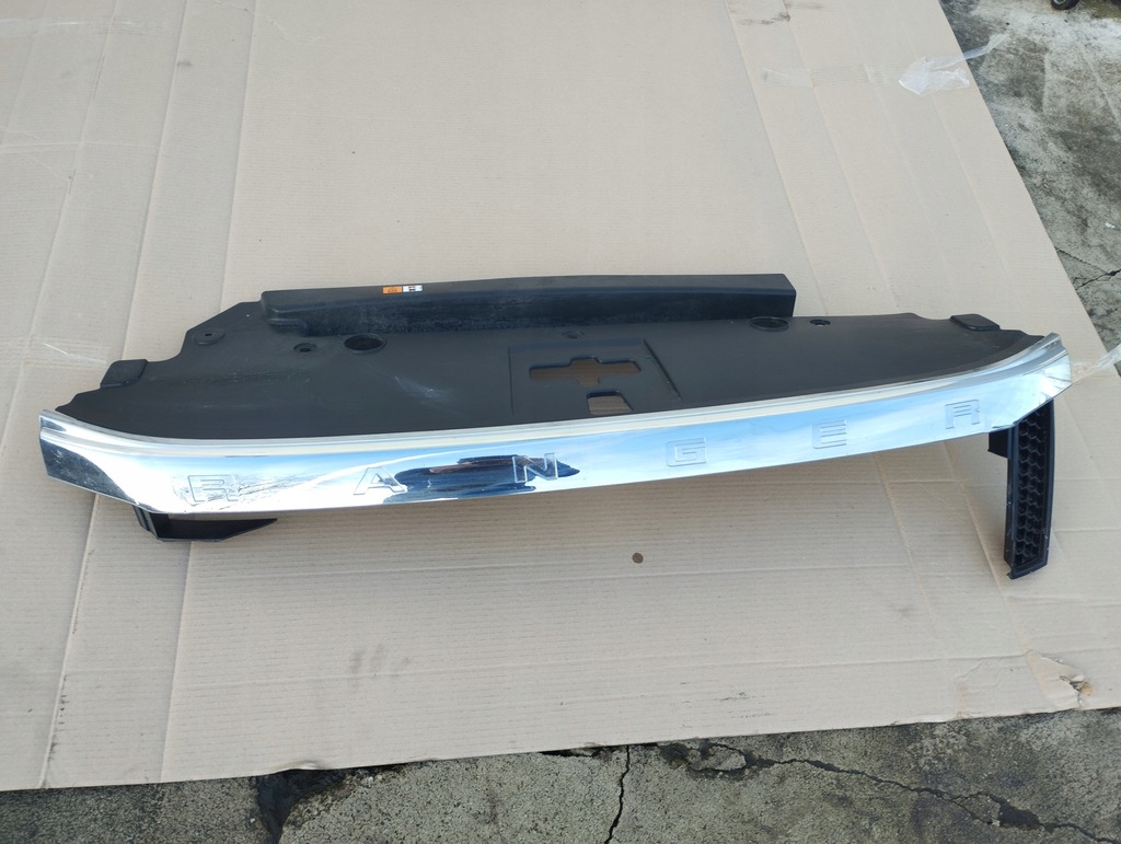 фото №1, Защита накладка поперечина перед хром решётка радиатора ranger iii 12-