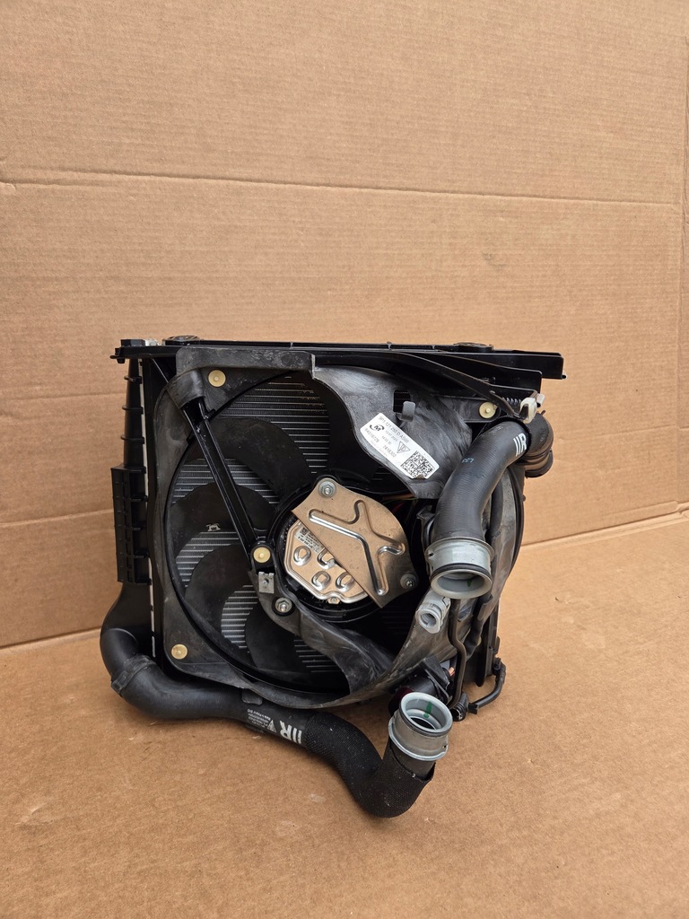 фото №12, Комплект радіатор вентилятор porsche boxter 982 cayman 718 права сторона