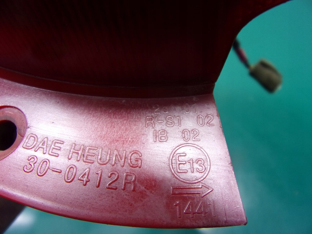 фото №6, Chevrolet spark лампа задня права