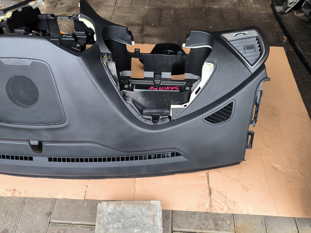 фото №7, Hyundai santa fe iii приборная панель консоль ремни подушка air bag комплект