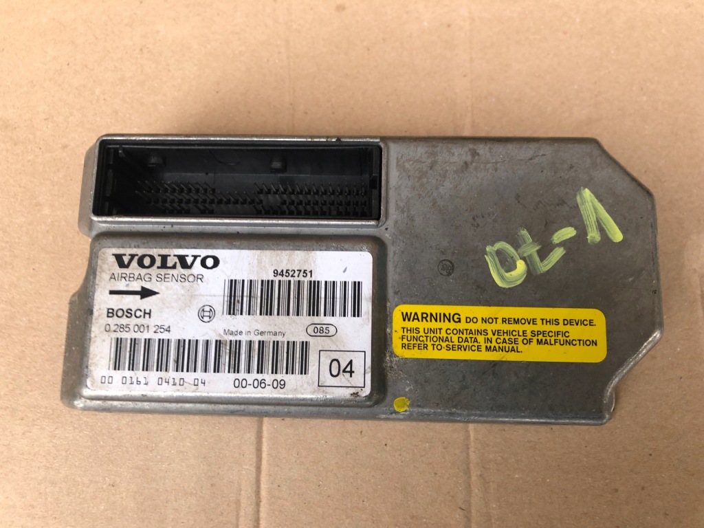 фото №1, Датчик модуль подушка безопасности volvo s60 v70 xc70 9452751