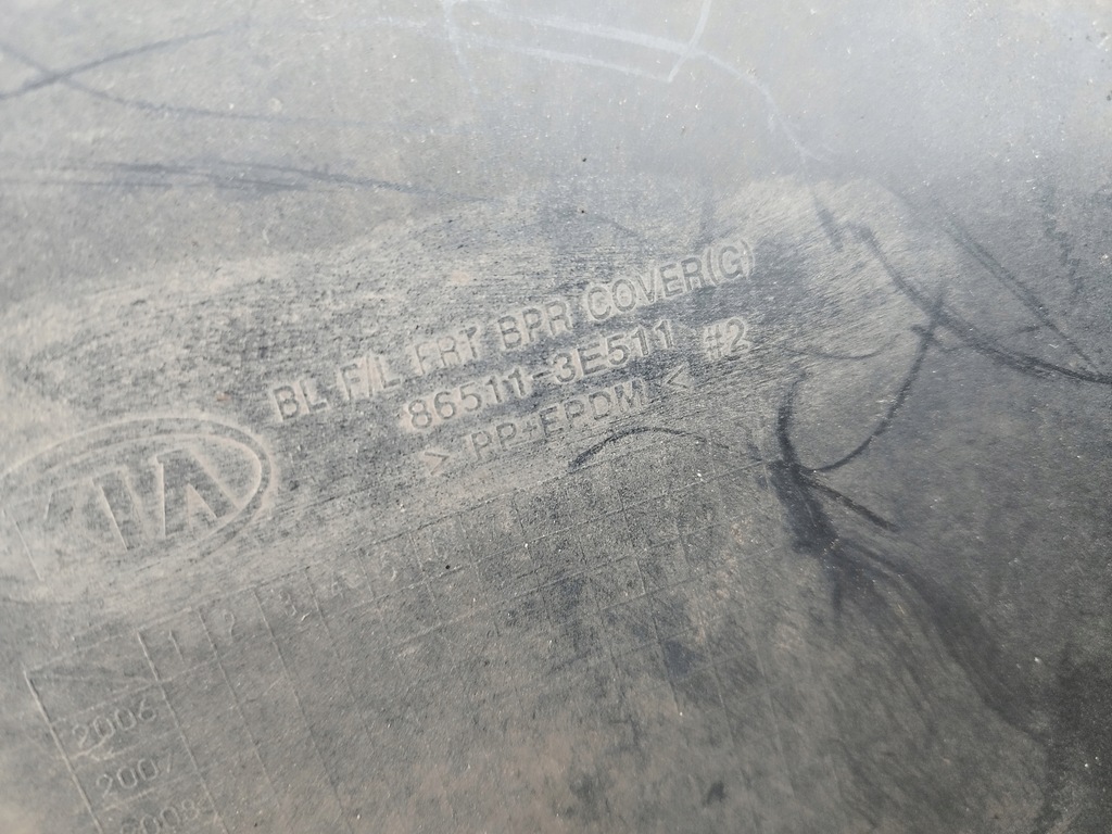 фото №15, Бампер перед передній kia sorento i lift омивачі ксенон 2007-2009 колір eb