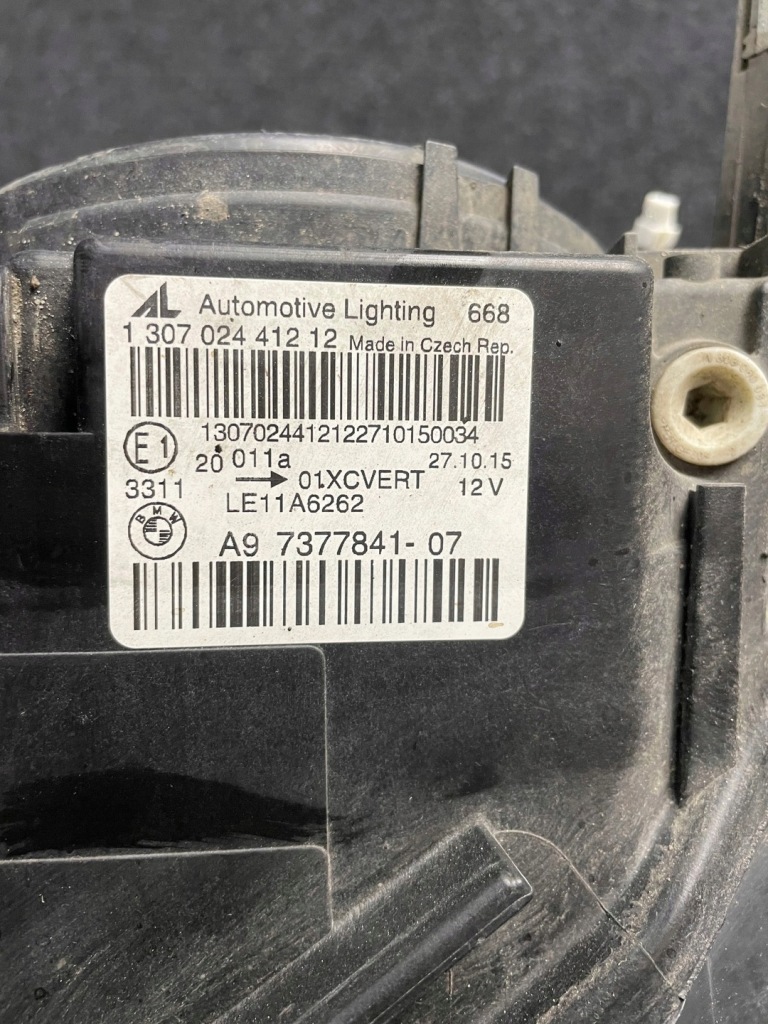 фото №13, Bmw seria 4 f32 лампа full led права ліва перед blackout чорні салон