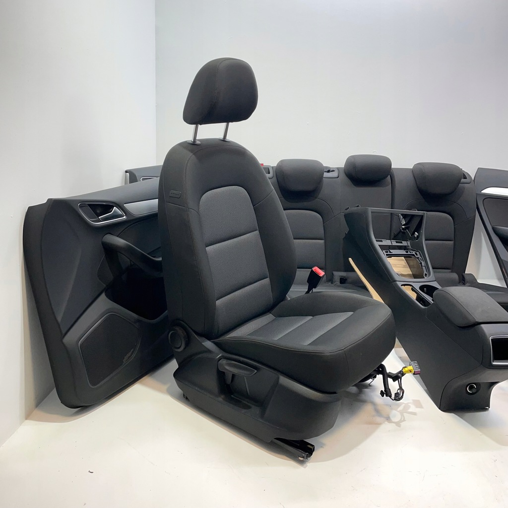 фото №4, Audi q3 сидіння заднє сидіння комплект