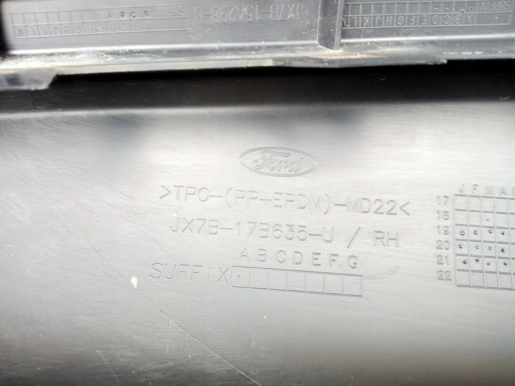 Ford focus mk4 active правая левая решётка молдинг накладка-спойлер бампера перед 2018r.- Цена