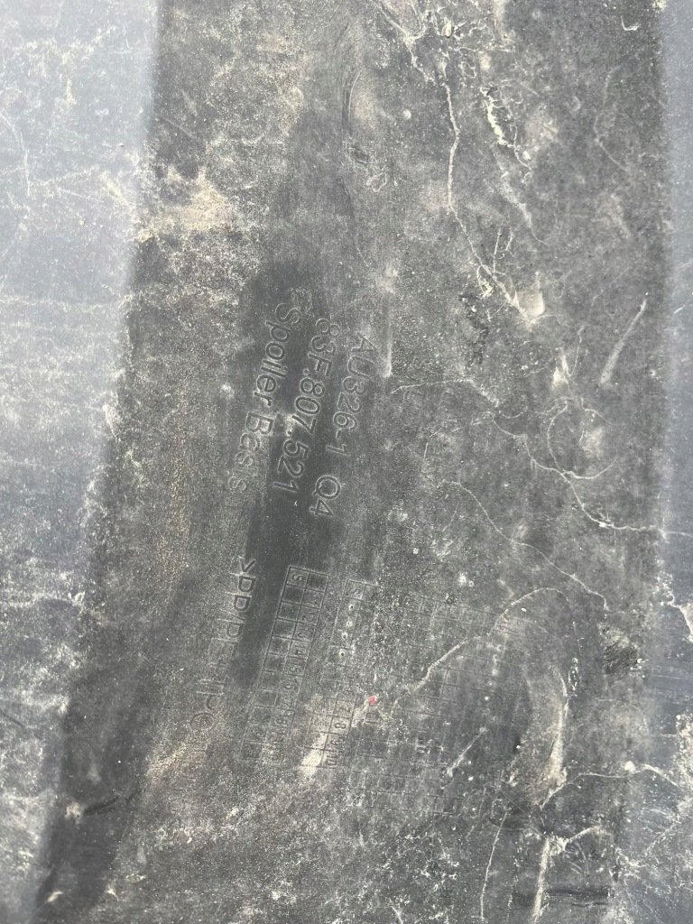 Бампер задняя задний спойлер audi q3 ii 83f sportback с Разборки