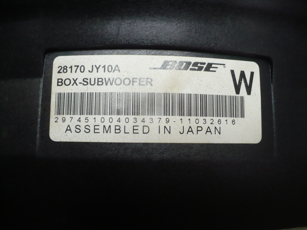 фото №4, Динамик сабвуфер bose renault koleos i 1