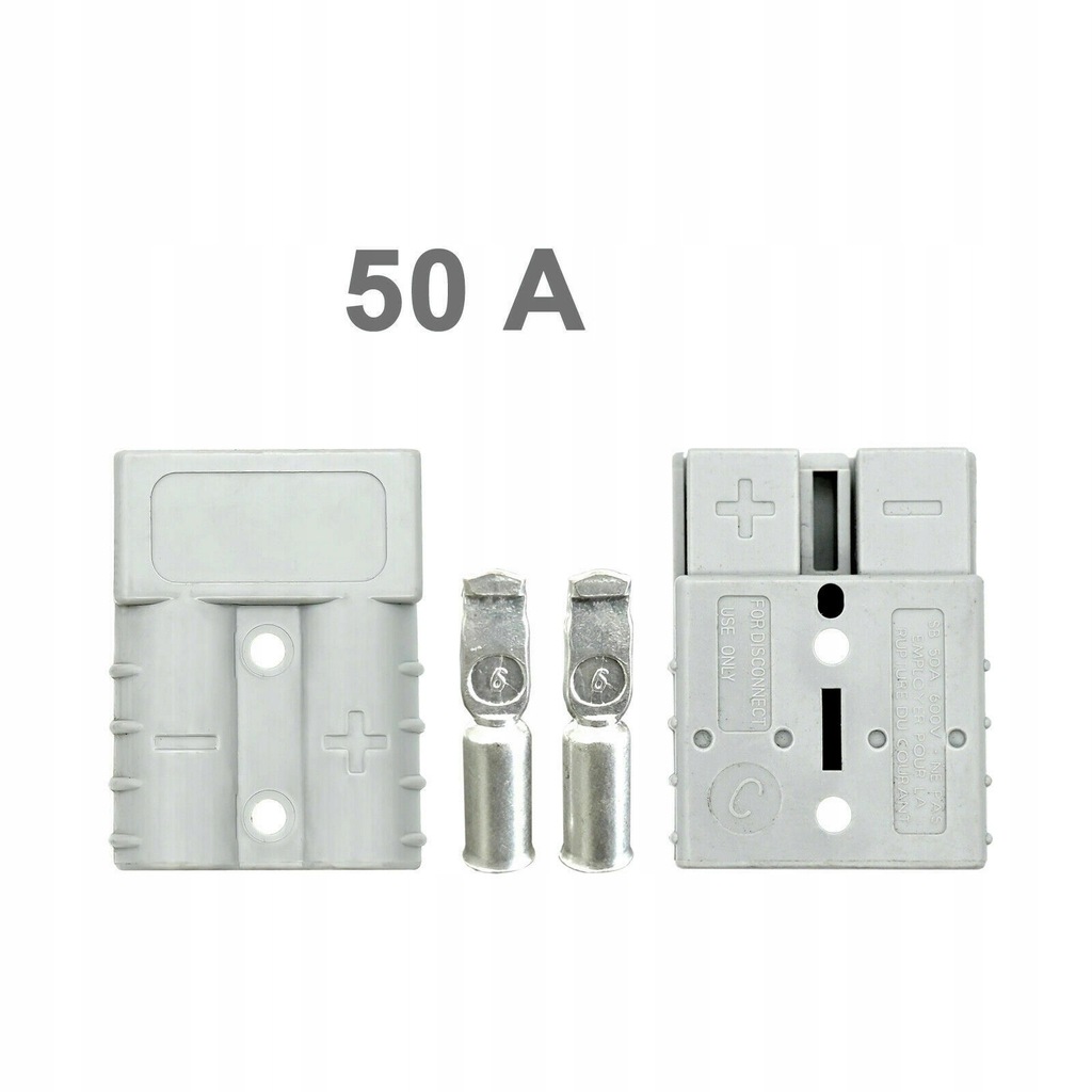 фото №4, 10x штекер роз'єм andersona кабель акумулятор штекер заряджання 50a