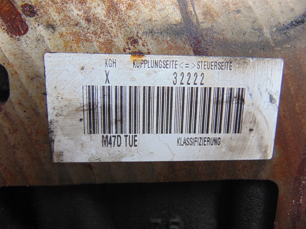 фото №10, Двигатель bmw 320td e46 compact 2.0 дизель 204d4 m47d europa