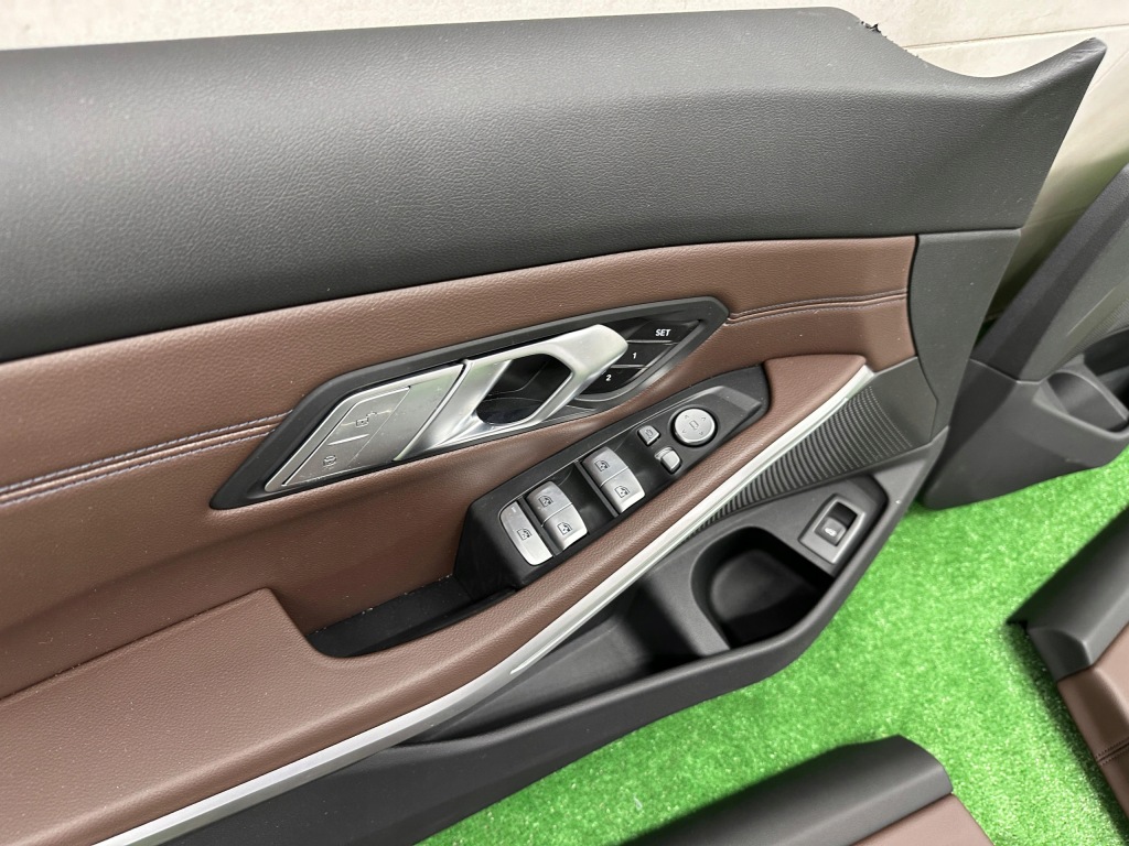 фото №12, Bmw 3 g20 середина сиденья заднее сиденье туннель обшивки обивка кожа