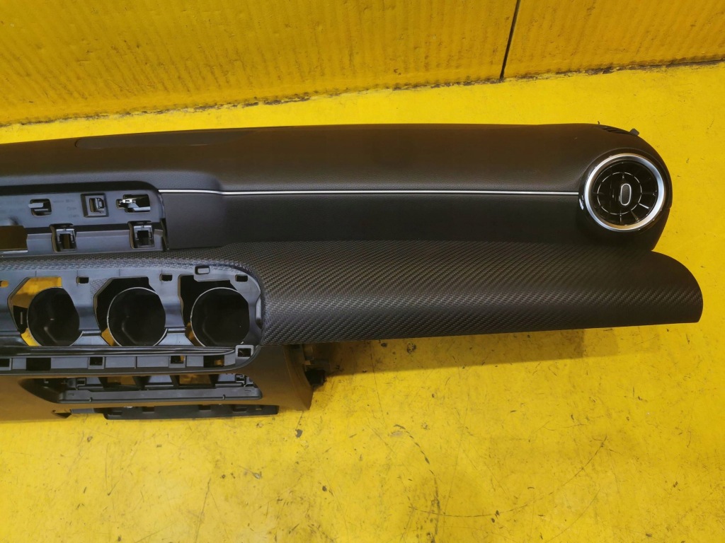 фото №8, Mercedes-benz a w177 панель приладів консоль ремені air bag комплект чорний 18r.-