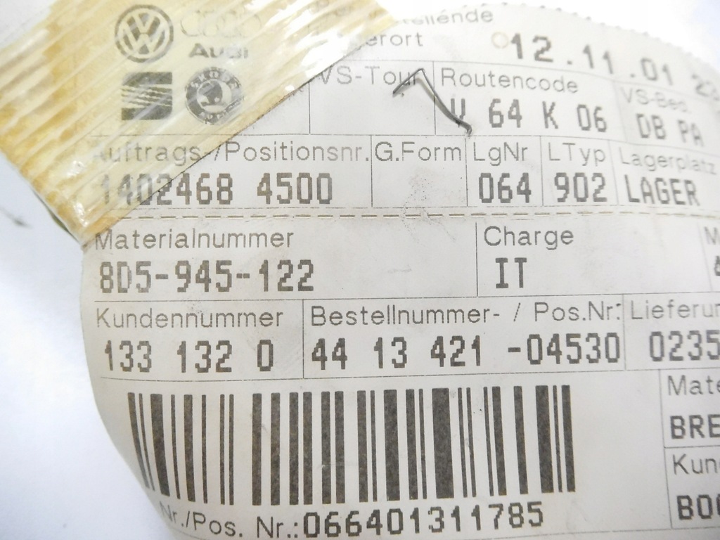 фото №8, Третій світло стоп-сигнал audi a8 d2 оригінальний номер 8d5945122