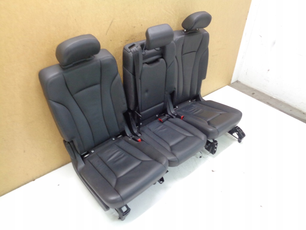 фото №8, Audi q7 ii 4m середина сидіння салон заднє сидіння шкіра комплект