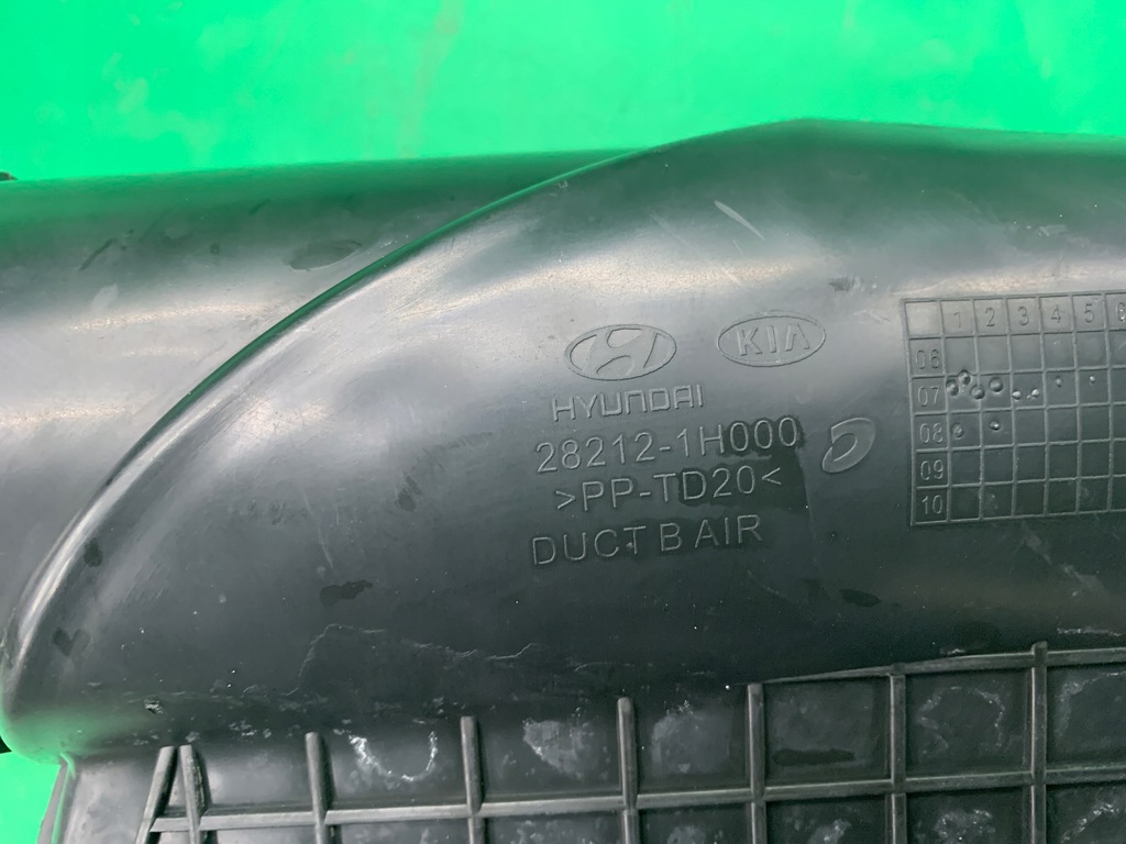 фото №8, Труба повітрозабірник впуск ловець повітря kia ceed i 1.4 16v dohc 06- 28212-1h000