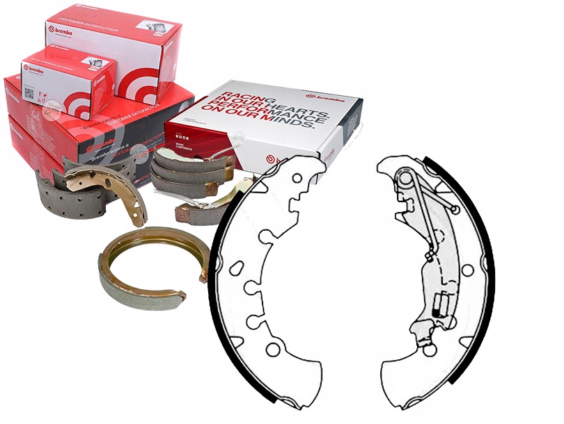 фото №1, Тормозные колодки тормозные fiat idea punto lancia musa 1.2-