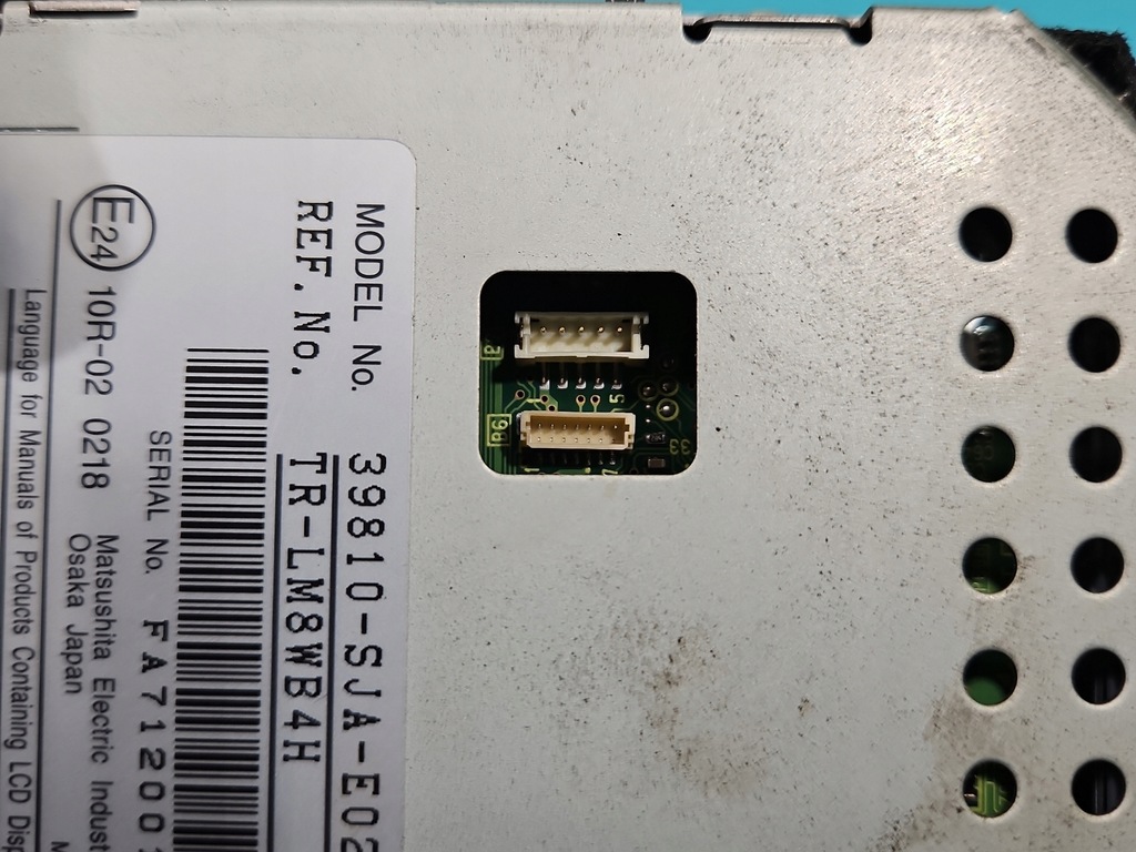 фото №7, Дисплей honda legend iv kb1 39810-sja-e021-m1 монитор