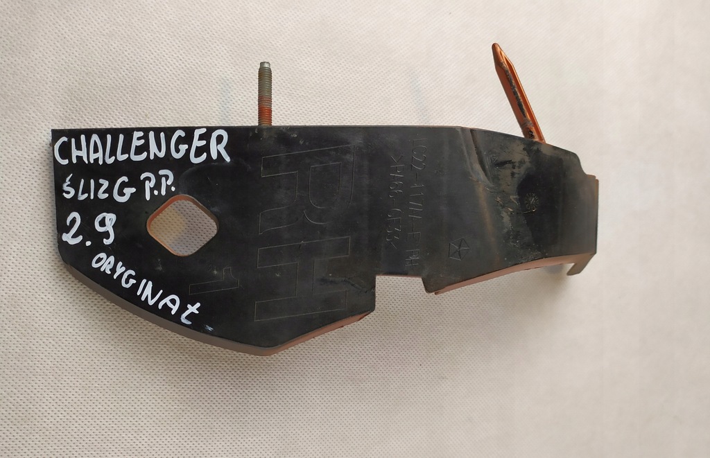 фото №7, Напрямна бампера правий лівий перед dodge challenger