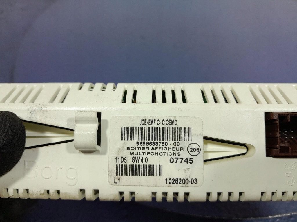 фото №4, Peugeot 607 lift дисплей екран радіо 9658688780