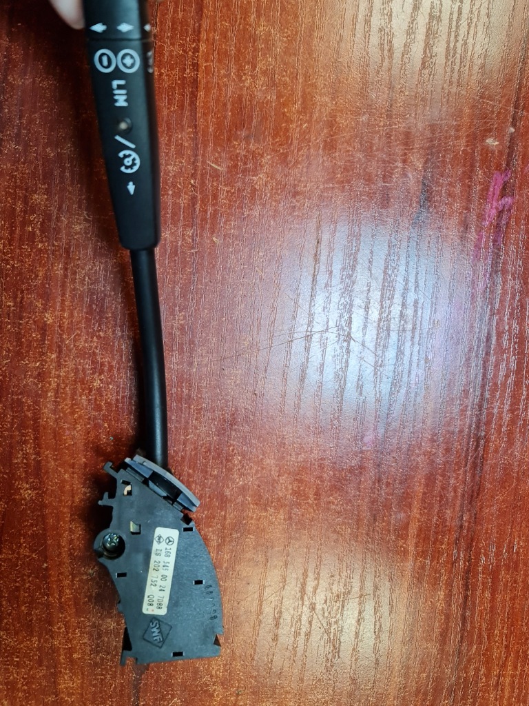 фото №1, Перемикач важіль круїз-контроль mercedes a klasa w168