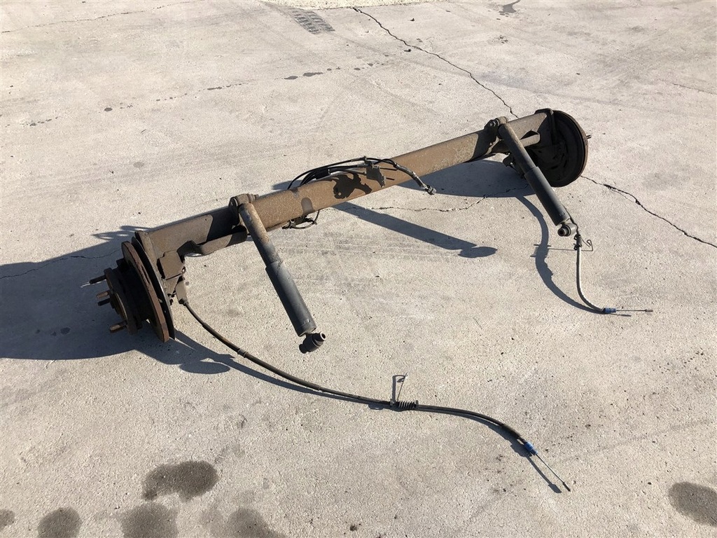 фото №1, Балка oś підвіска задня transit custom 12-17r.