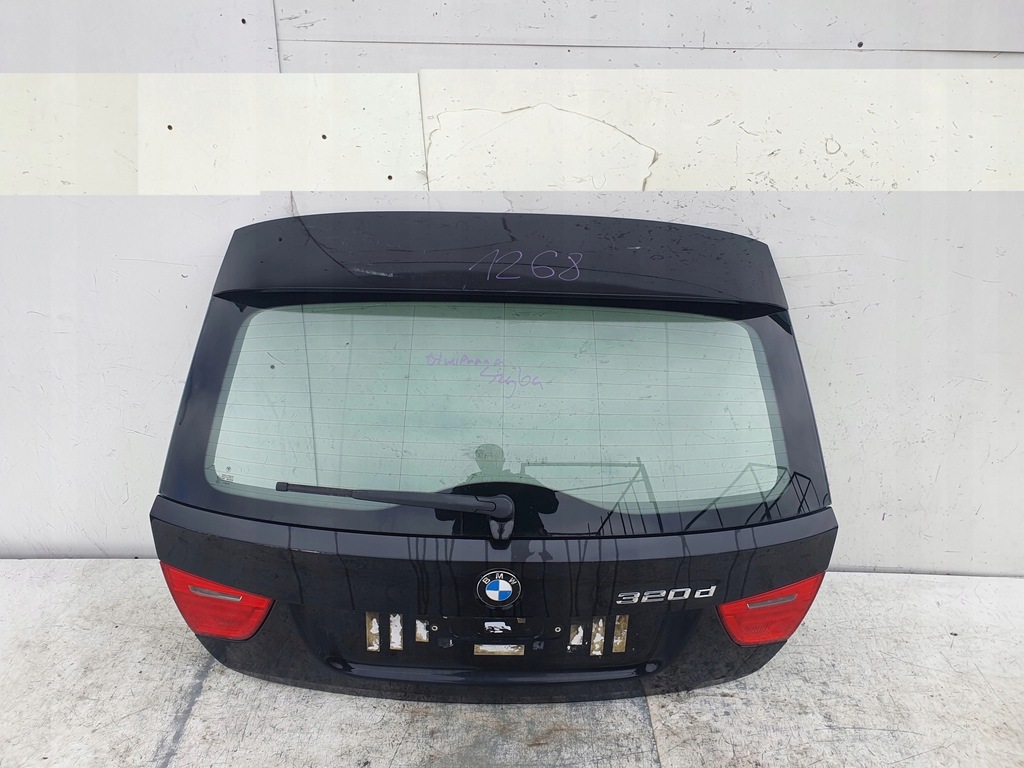 фото №9, Bmw 3 e91 lift kombi крышка багажника задняя задняя