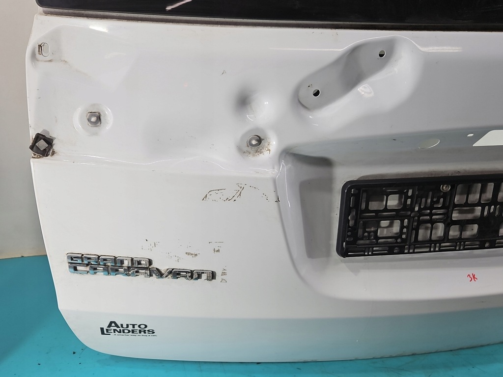 фото №10, Крышка багажника стекло багажника задняя dodge grand caravan v 10-20 белый pw7