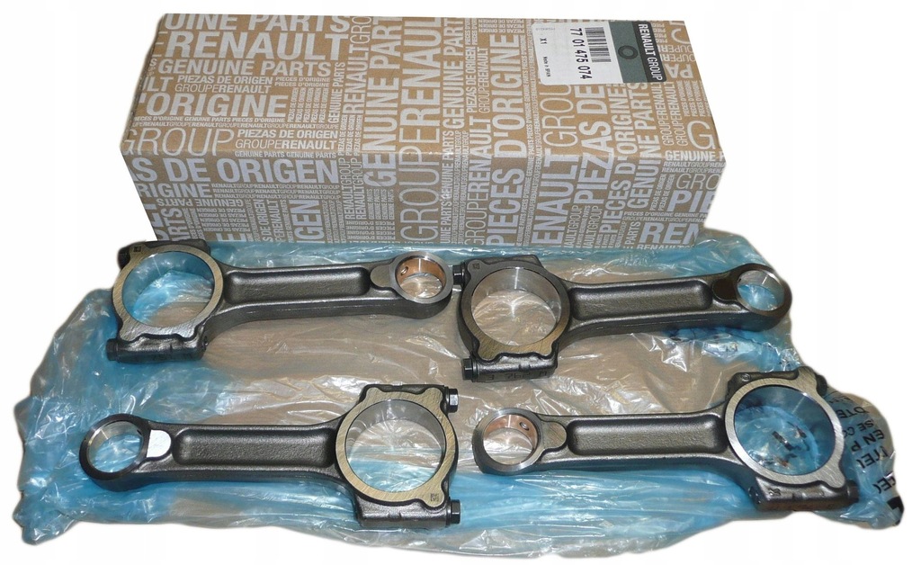 фото №1, Шатунные шатуны renault laguna iii 1.5 dci 7701475074 оригинальный номер