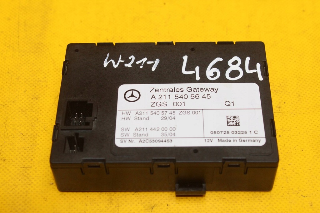 фото №1, Mercedes-benz оригинальный номер a2115405645