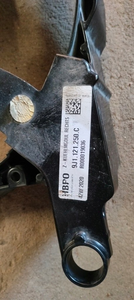 фото №7, Корпус вентилятора porsche taycan 9j1