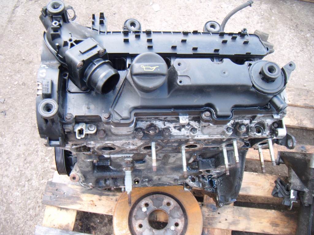 фото №6, Citroen c3 2002 - 2009 1.4 hdi двигатель голый блок двигателя код двигателя : 8hx