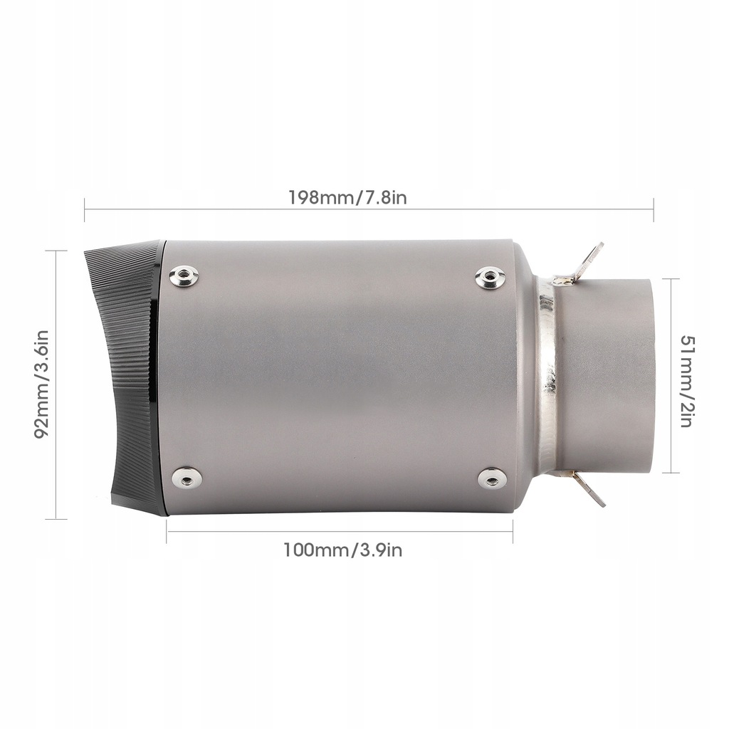 фото №10, 51mm труба выхлопная motocykla tytanowa труба