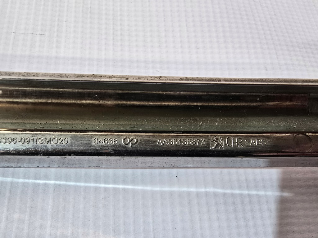 фото №13, Peugeot 308 2013- молдинг хром бампера перед aa37695348